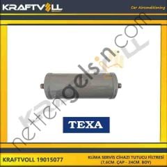 KRAFTVOLL 19015077 KLIMA SERVIS CIHAZI TUTUCU FILTRESI - (7,6CM. ÇAP - 24CM. BOY) - TEXA  GENEL BİNEK KLIMA SISTEM ÜRÜNLERI