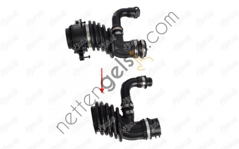 IBRAS 19905 HAVA FILTRE HORTUMU KIT (KORUKU) FOCUS II FACUS C MAX 1,6TDCI 90PS 03>07 VOLVO S40 1,6TDI 90PS  FORD BİNEK HAVA FİLTRE HORTUMU