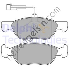DELPHI LP1586 ON FREN BALATASI MAREA 1,6-1,9 TD 96-> MAREA WEEKEND 1,6 I-1,8-I-1,9 TD 96->BRAVA 1,9 D/TD 96->FISLI  FIAT BİNEK FREN BALATASI