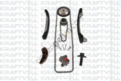 KRAFTVOLL 12100107 EKSANTRIK ZINCIR SETI RENAULT CLIO IV H4J 0.9 TCE   RENAULT BİNEK MOTOR ZINCIR SETI
