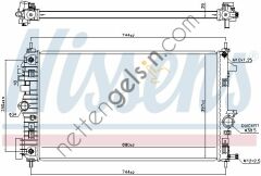 NISSENS 606049 RADYATÖR OPEL INSIGNIA A B16DTH-B20DTH OTOMATİK 39086761 OPEL
