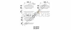 BRAXIS AB0529 ON FREN BALATASI STILO 2.4 20V 10 / 01>1.9JTD MULTIWAGON 1.9JTD 01 / 04>BRAVO 1.9D MJET 04 / 07> (FISLI)  FIAT BİNEK FREN DISK BALATA