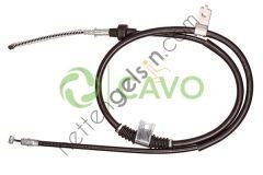 CAVO 3302 670 EL FREN TELI ARKA SAG MITSUBISHI ASX 2010> (2 CEKER)  MITSUBISHI BİNEK EL FREN HALATI