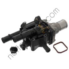 SWAG 40949187 TERMOSTAT GOVDESI KOMPLE INSIGNIA A ASTRA H CORSA D A16LET Z16LET  OPEL BİNEK