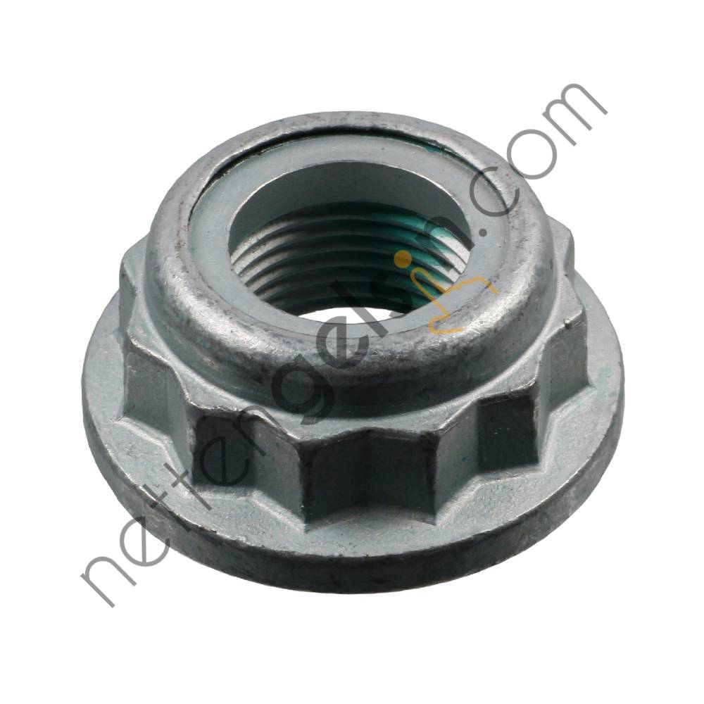 SWAG 30908023 AKS SOMUNU KENDINDEN EMNIYETLI POLO PASSAT GOLF III IV TOLEDO OCTAVIA AKL AGU BCA AXR BFQ 1J0 498 103 D  (FEBI 08023 EŞDEĞERİ) VW-AUDI-SEAT-SKODA BİNEK AKS SOMUNU