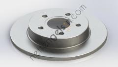 KRAFTVOLL 07040100 ARKA FREN AYNASI FOCUS II 11,04> CMAX 10 / 03> MAZDA III 03> S40 V50 01 / 05> 15 JANT (265x10,9x5D)  FORD BİNEK FREN DİSKİ