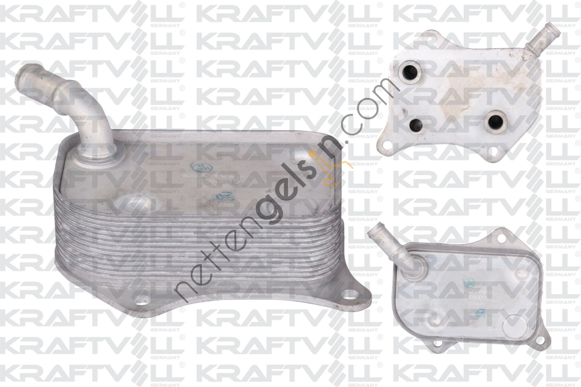 KRAFTVOLL 08090015 YAG SOGUTUCU 2.0 01>05 A4 A6 2.0FSI 00>08  VW-AUDI-SEAT-SKODA BİNEK MOTOR YAĞ SOĞUTUCU
