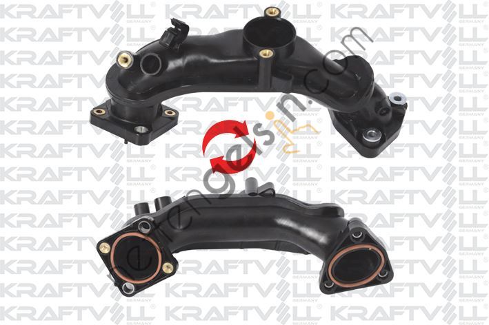 KRAFTVOLL 10031559 EMME MANIFOLD GIRIS BORUSU FOCUS III 11>PEUGEOT 207 / 208 / 301 / 308 / 2008 / 508 1.6 HDI PEUGOET 3  FORD BİNEK