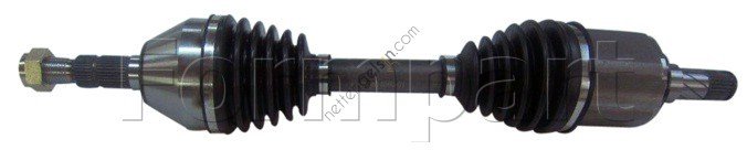 FORMPART 20380045&sol;S AKS KOMPLE SOL M.T ASTRA J 10> A14NET - A14NEL  OPEL BİNEK AKS MİLİ