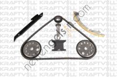 KRAFTVOLL 12100089 EKSANTRIK ZINCIR SETI ASTRA G - VECTRA B - ZAFIRA A 2,2 16V Z22SE  OPEL BİNEK MOTOR ZINCIR SETI
