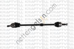 KRAFTVOLL 01010206 AKS ON KOMPLE SAG ELANTRA 1,6 BENZINLI 2011-2015 OTOMATIK VITES   HYUNDAI BİNEK AKS MİLİ