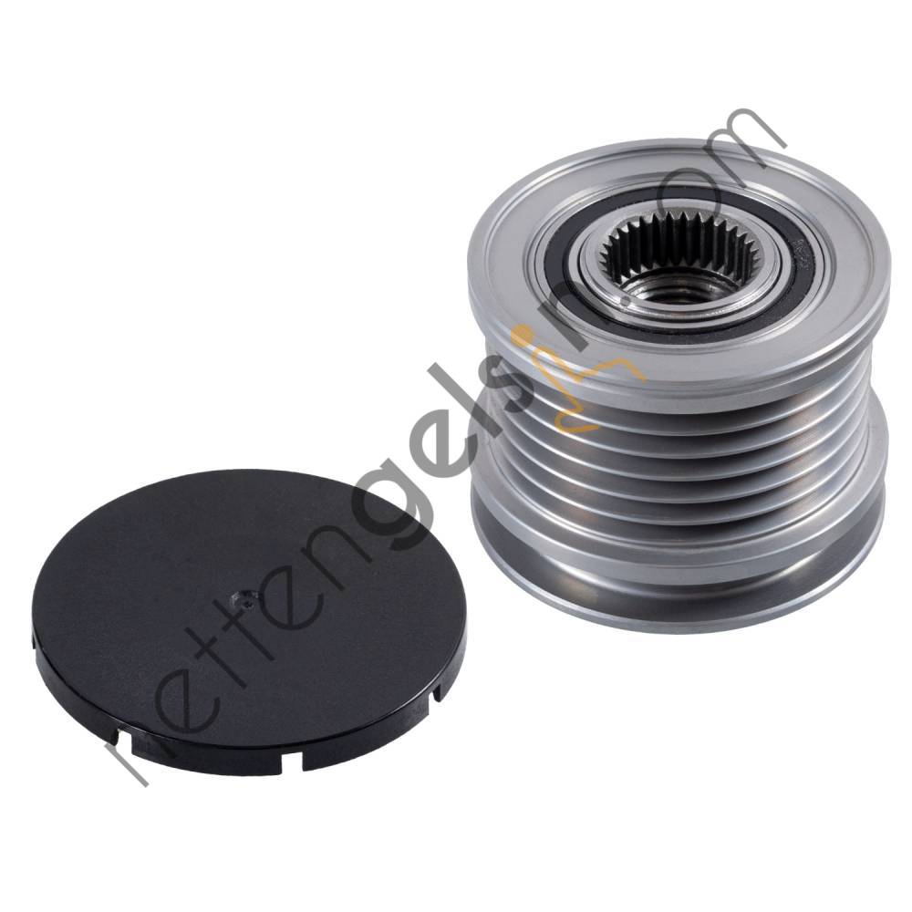 FEBI 34589 ALTERNATOR KASNAGI (RULMANLI) CADDY IV GOLF VII PASSAT 14>A3 12>A4 13>15 IBIZA 08>10 LEON 13>  VW-AUDI-SEAT-SKODA BİNEK ALTERNATÖR KASNAĞI