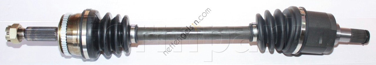 FORMPART 37380003/S AKS KOMPLE SOL HYUNDAI ACCENT ERA 1.4 1.6 BENZINLI 2006-> (DIS FREZE:25 IC FREZE:25 UZUNLUK:640)  HYUNDAI BİNEK AKS MİLİ
