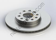 KRAFTVOLL 07040154 ON FREN AYNASI A3(8P1) 1,6,1,6 FSI,1,9 TDI,2,0 FSI,2,0 TDI 05/03--> TOLEDO III 1,6,1,9TDI,2,0 FSI,  VW-AUDI-SEAT-SKODA BİNEK FREN DİSKİ