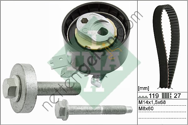 INA 530060710 TRIGER SETI EURO 5 RENAULT CLIO II KANGOO 01>MEGANE II EXP 02>SCENIC II CLIO IV DOKKER LOGAN LODGY , NISSAN QASHQAI MICRA PULSAR 1,5DCI , MERCEDES (OM607) W176 12>18 W246 13>18 CITAN 415 12> C117 13>18 (RULMAN DIS CAP 59MM