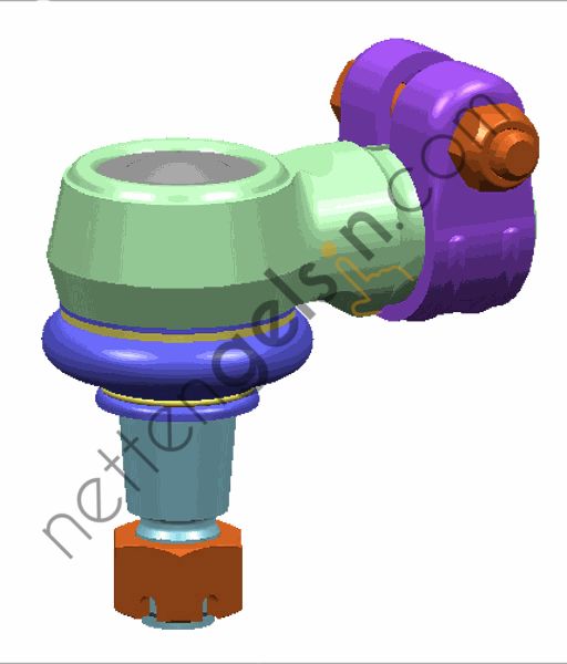 LEMFORDER 27633 01 ROT KAFASI VOLVO FM &sol;12> İÇ M26x1,5 DIŞ M20x1,5 20374698 VOLVO