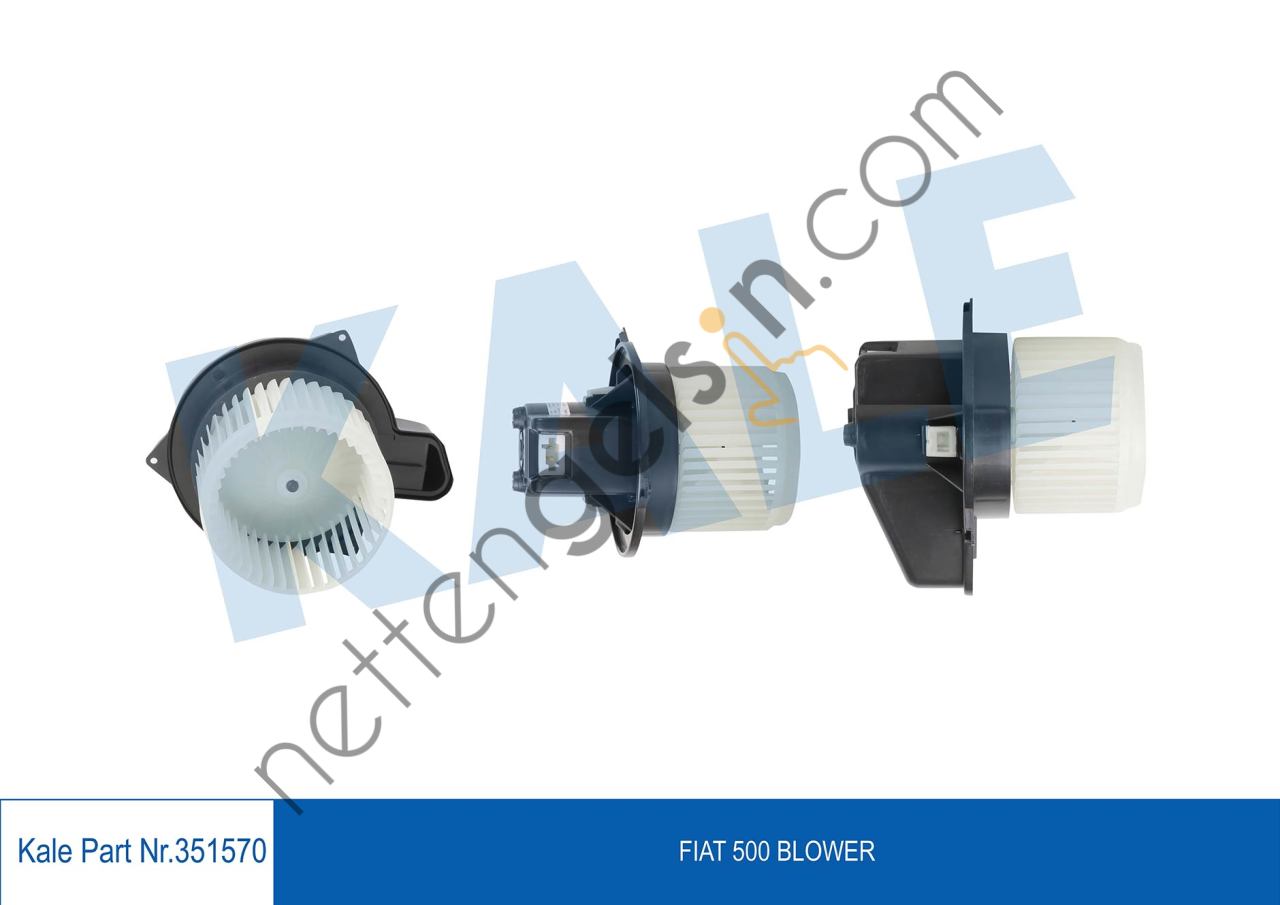KALE 351570 KALORIFER MOTORU FIAT 500 500C PANDA 0.9 1.2 1.3 MULTIJET 12> 100W  FIAT BİNEK KALORİFER MOTORU