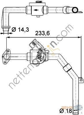 BEHR CV9000P KALORİFER MUSLUĞU MAN 19.422/26.270 >(CV9000P) 81619806019 MAN