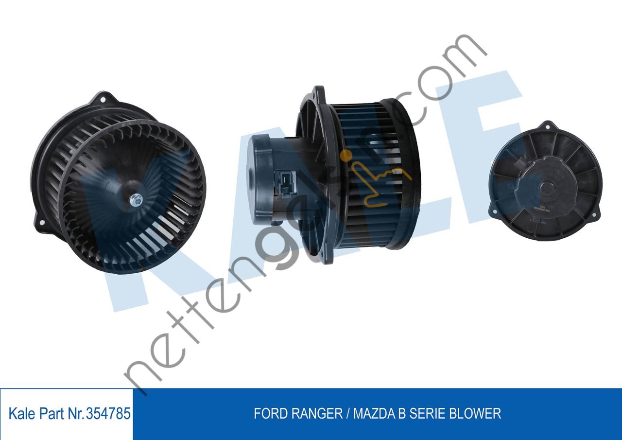 KALE 354785 KALORIFER MOTORU FORD RANGER MAZDA B2500 SERIE 99>06-  FORD BİNEK KALORİFER MOTORU