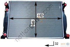BEHR CR424000S RADYATÖR VW A6 A4 3.0 2001-2005 630X445 8E0121251M VW