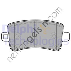 DELPHI LP2084 ARKA FREN BALATASI INSIGNIA A 09> 17  OPEL BİNEK FREN BALATASI