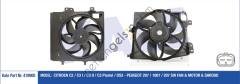 KALE 419900 FAN MOTORU (280W) P207 P208 P2008 P1007 C2 C3 II C3 PLURIEL C3 III DS3 C4 CACTUS P301 C ELYSEE 1,1 / 1,4 / 1,6 / 1,6HDI 03>  PEUGEOT-CITROEN BİNEK FAN MOTORU