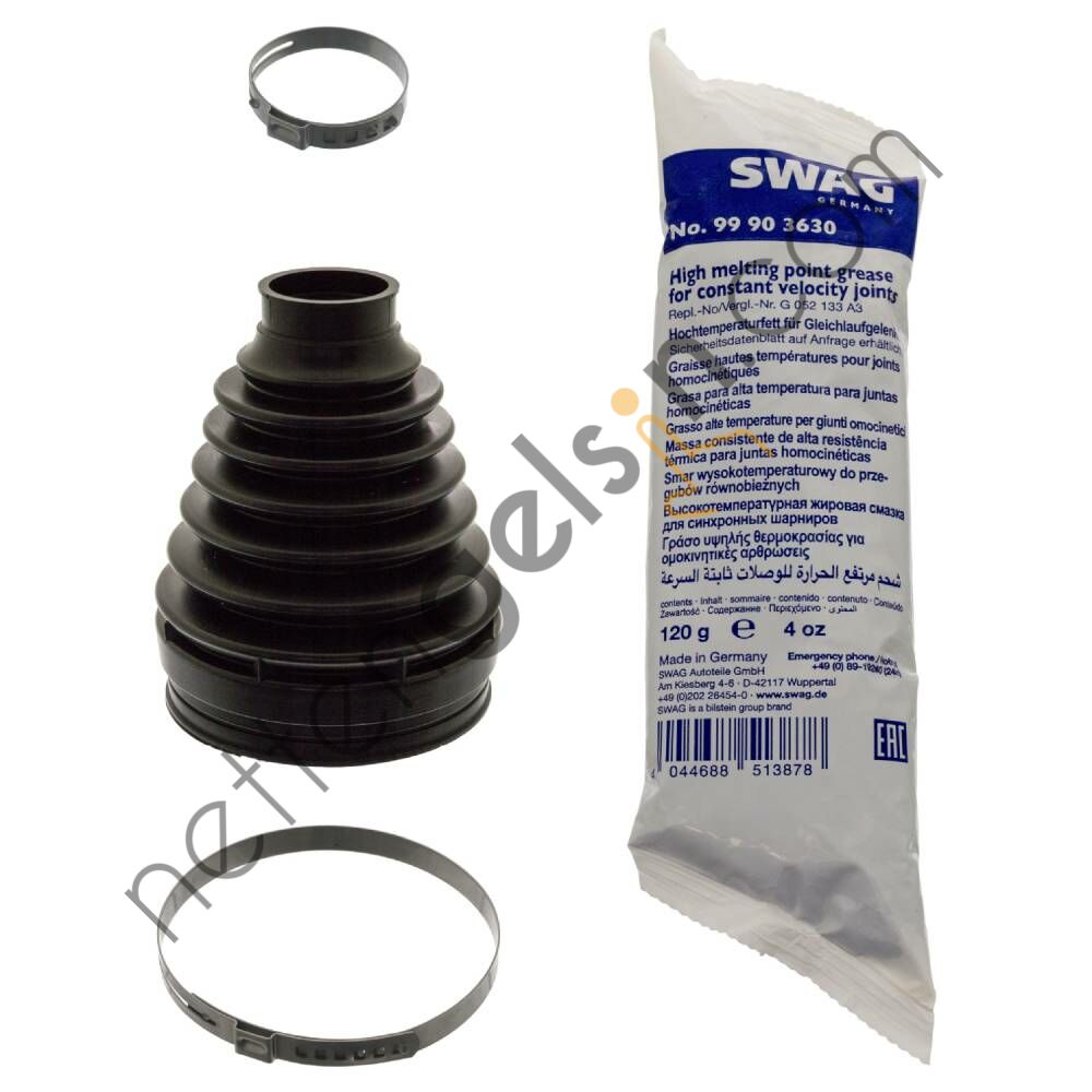 SWAG 10101942 AKS KORUGU TK. ON IC X204 08>15 W169 04>12 W245 05>11 W212 13>16 S212 11>16   MERCEDES BİNEK AKS KÖRÜĞÜ