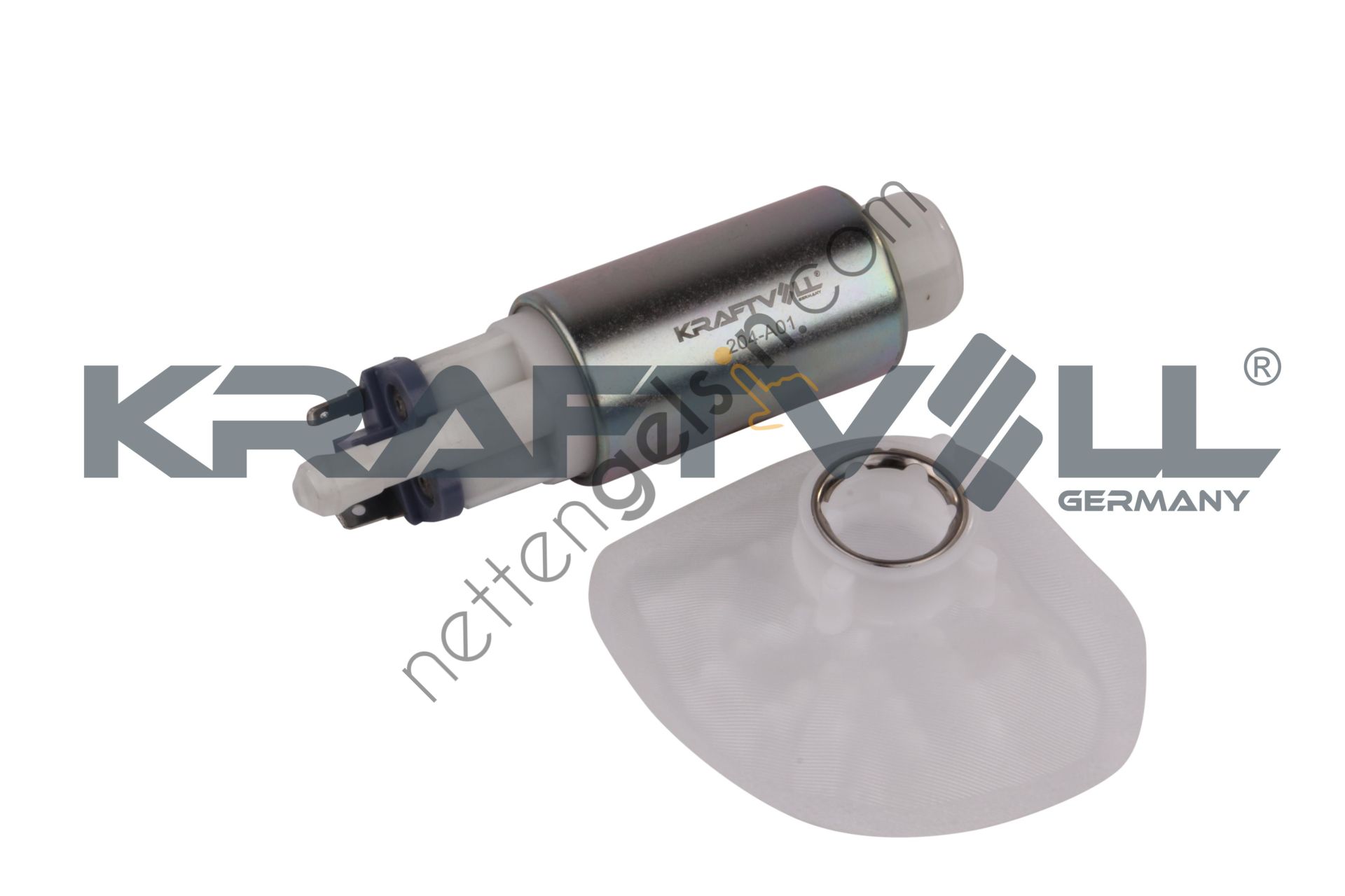 KRAFTVOLL 05050061 YAKIT POMPASI P106 FIAT PUNTO,BRAVO,BRAVA,MAREA TWINGO I CHRYSLER ALFA ROMEO 155 3 BAR 95L / h  FIAT BİNEK YAKIT POMPASI