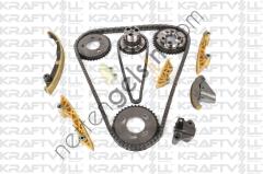 KRAFTVOLL 12100051 EKSANTRIK ZINCIRI TRANSIT V184 2,4TDCI 120PS 01>06 V347 2,4TDCI 135PS / 140PS 06 /> (EKSANTRIK DISLI YC1Q6B292AA -YAKIT POMPA DISLI YC1Q9P919BC -KRANK DISLI YC1Q6306CA -YAG POMPA GERGISI YC1Q6L266BD -YAG POMPA ZINICIRI YC1