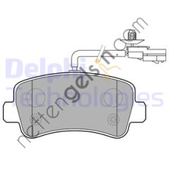 DELPHI LP2191 ARKA FREN BALATASI MASTER III-MOVANO B 2,3CDTI 07/10-> TEK TEKER  RENAULT BİNEK FREN BALATASI