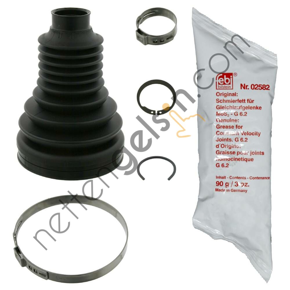 FEBI 27102 AKS KORUGU SETI BMW F20 F21 LCI E90 LCI F30 F80 E92 E91 F31 E60 F07 E61 F01 E84 X1 ON IC  BMW BİNEK AKS KÖRÜĞÜ