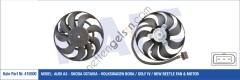 KALE 415500 FAN MOTORU (150 / 60W 290mm) GOLF IV 98>06 BORA 99>05 POLO / CLASSIC 04>08 A3 97>03 TT 99>06 CORDOBA 03>09 IBIZA 02>10 LEON 00>06 TOLEDO 99>04 FABIA 00>08 OCTAVIA 97>11  VW-AUDI-SEAT-SKODA BİNEK FAN MOT
