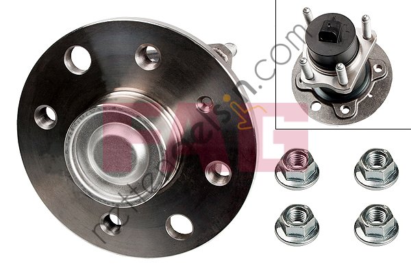 FAG 713644560 ARKA TEKER PORYASI 4 BIJON ABS'Lİ MERIVA A 03>10 ASTRA G 98>10 ASTRA F 92>98 COMBO C 01>11 VECTRA A 89>95  OPEL BİNEK TEKER PORYASI