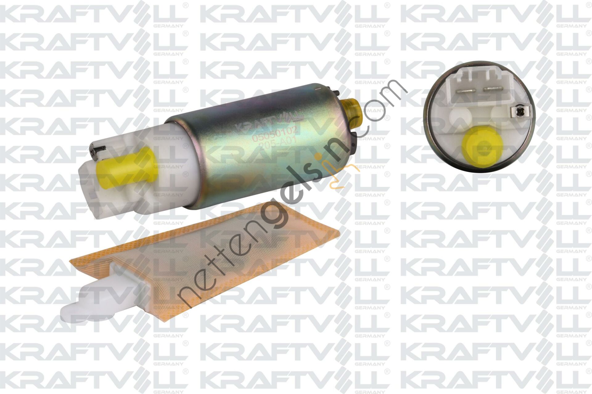 KRAFTVOLL 05050102 YAKIT POMPASI ASTRA G CORSA B VECTRA B CIVIC CRX ACCORD 3 BAR 90 L / h FILTRELI  OPEL BİNEK YAKIT POMPASI