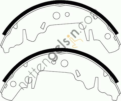 FERODO FSB568 FREN BALATASI  CHRYSLER BİNEK 99 DIREK PASIF