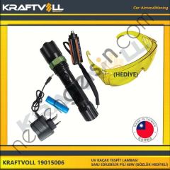 KRAFTVOLL 19015006 UV KAÇAK TESPIT LAMBASI SARJ EDILEBILIR / 60W (GÖZLÜK HEDIYELI)  GENEL BİNEK KLIMA SISTEM ÜRÜNLERI