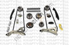 KRAFTVOLL 12100037 EKSANTRIK ZINCIR SETI (M278) C218 11>17 W212 11>15 W166 15>18 W221 11>13 W222 13>17 R231 12>  MERCEDES BİNEK MOTOR ZINCIR SETI