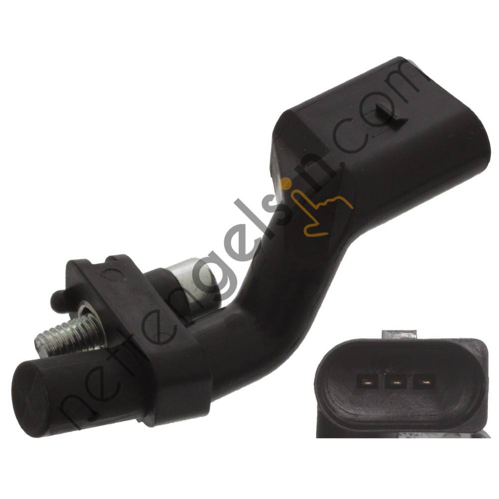 FEBI 46314 KRANK DEVIR SENSORU CADDY GOLF POLO A3 ALTEA CORDOBA IBIZA LEON TOLEDO 04>13  VW-AUDI-SEAT-SKODA BİNEK KRANK DEVİR SENSÖRÜ
