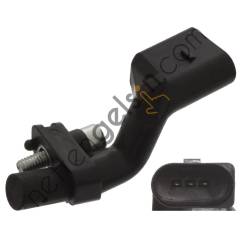 FEBI 46314 KRANK DEVIR SENSORU CADDY GOLF POLO A3 ALTEA CORDOBA IBIZA LEON TOLEDO 04>13  VW-AUDI-SEAT-SKODA BİNEK KRANK DEVİR SENSÖRÜ