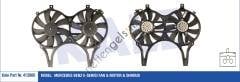 KALE 413900 FAN MOTORU E-CLASS W210 95>00 S210 96>03  MERCEDES BİNEK FAN MOTORU
