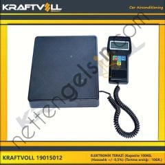 KRAFTVOLL 19015012 ELEKTRONIK TERAZI (Kapasite 100KG.) - (Hassaslik +/- 0,5%) - (Tartma araligi : 10GR.)  GENEL BİNEK KLIMA SISTEM ÜRÜNLERI