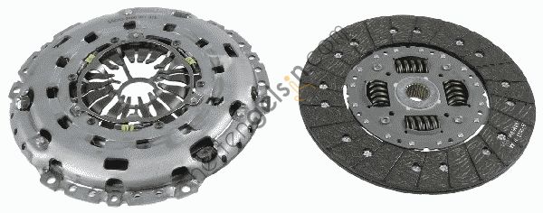 SACHS 3000 951 979 DEBRIYAJ SETI (6 ILERI) TRANSIT V347 2,2TDCI 115PS / 140PS 06 /> RULMANSIZ ÖNDEN ÇEKER RULMANSIZ  FORD BİNEK DEBRİYAJ SETİ
