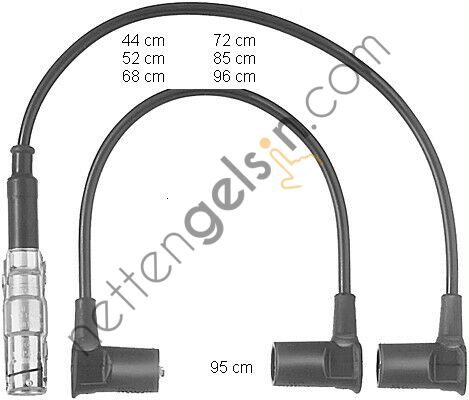 BERU ZEF558 BUJİ KABLO TAKIMI 103 ZEF 558 / ZEF 1611 A1021505618 MERCEDES