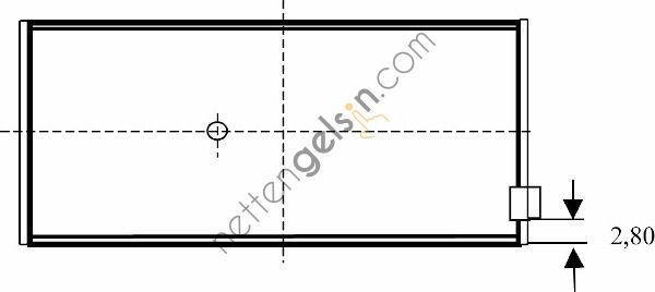 GLYCO 71-3009 STD KOL YATAK 401/421/402/422 > STD  MERCEDES
