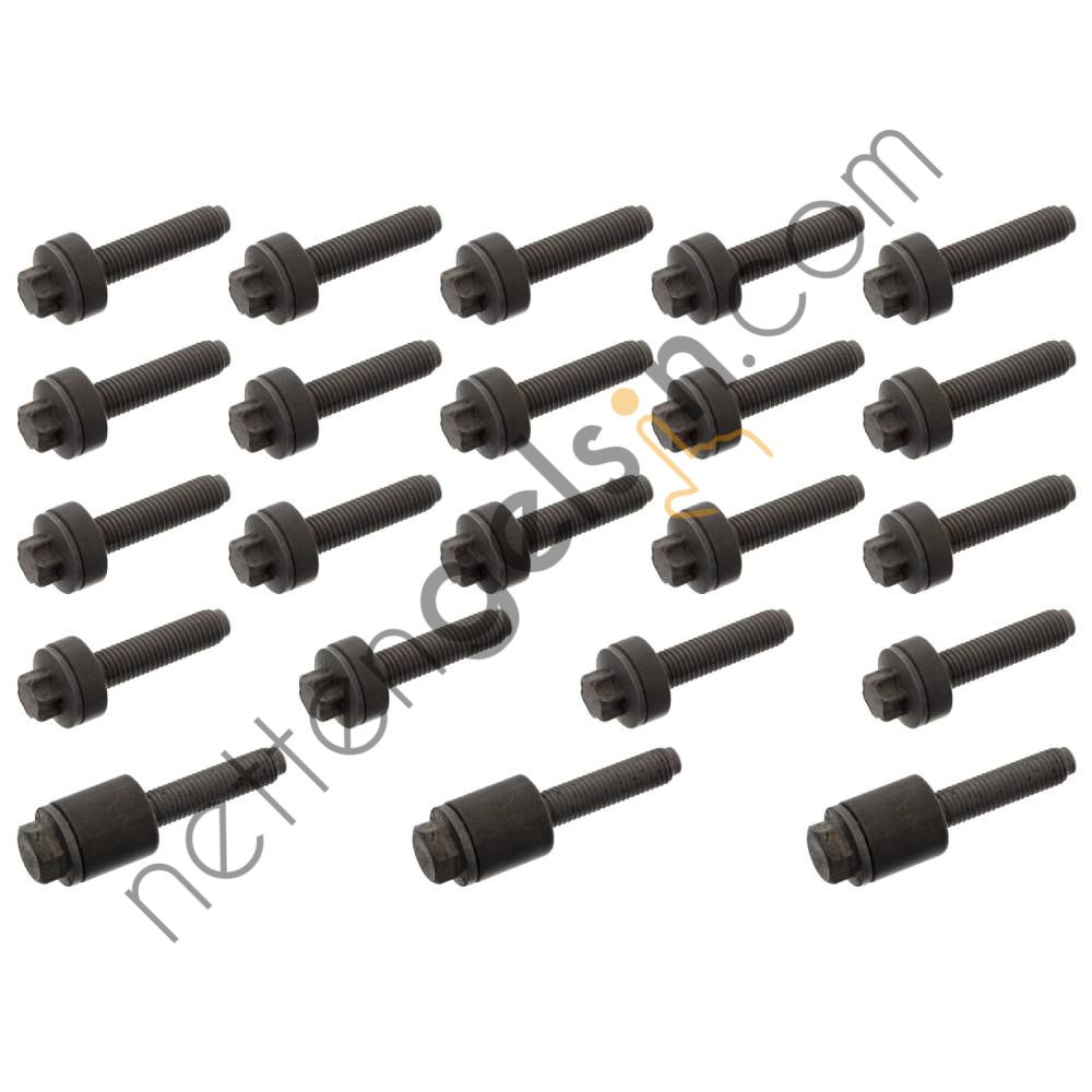 SWAG 20949851 KULBUTOR KAPAK CIVATA SETI BMW N52 11120392548 (FEBI 49851 EŞDEĞERİ) BMW BİNEK