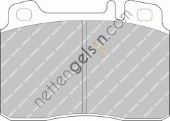 FERODO FDB646 FREN BALATASI ON 190 W201 90>93 W124 93>95 W202 94>00 W210 97>02 R129 93>01  MERCEDES BİNEK FREN BALATASI