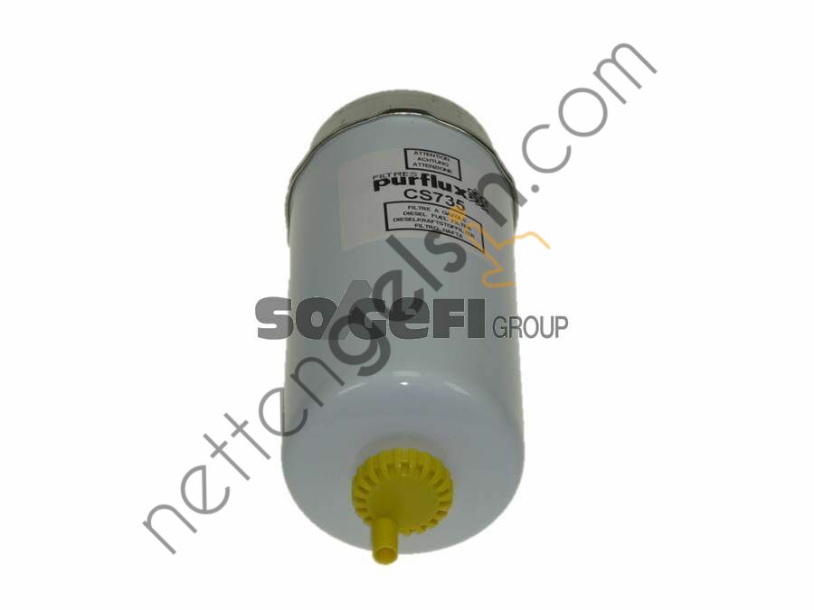PURFLUX CS735 YAKIT FILTRESI TRANSIT V184 2,0TDCI 125PS 02>06 2,4TDCI 115PS / 137PS 04>06  FORD BİNEK YAKIT FİLTRESİ