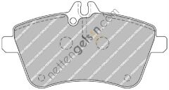 FERODO FDB1750 FREN BALATASI ON A-CLASS W169 04>12 B-CLASS W245 05>11  MERCEDES BİNEK FREN BALATASI