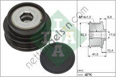 INA 535033810 ALTERNATOR RULMANI COROLLA AURIS YARIS 1,3 2010->  TOYOTA BİNEK ALTERNATÖR KOMPLE