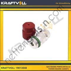KRAFTVOLL 19013048 GAZ BASMA PORTU M15x1,0 YUKSEK BASINC (5ADET)  GENEL BİNEK KLIMA SISTEM ÜRÜNLERI